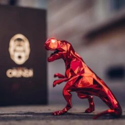 Sculpture T REX Spirit Red Edition By Richard Orlinski -Artistes Promos Magasin Sculpture T REX Spirit Red Edition by Richard Orlinski ArtAndToys 4175