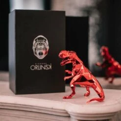 Sculpture T REX Spirit Red Edition By Richard Orlinski -Artistes Promos Magasin Sculpture T REX Spirit Red Edition by Richard Orlinski ArtAndToys 729