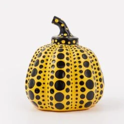 Sculpture Yellow Pumpkin Miniby YAYOI KUSAMA