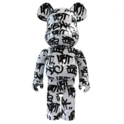 Sculpture Bearbrick 1000%Lfyt X Krink