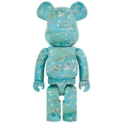 Sculpture Bearbrick1000% Vincent Van Gogh Almond Blossoms