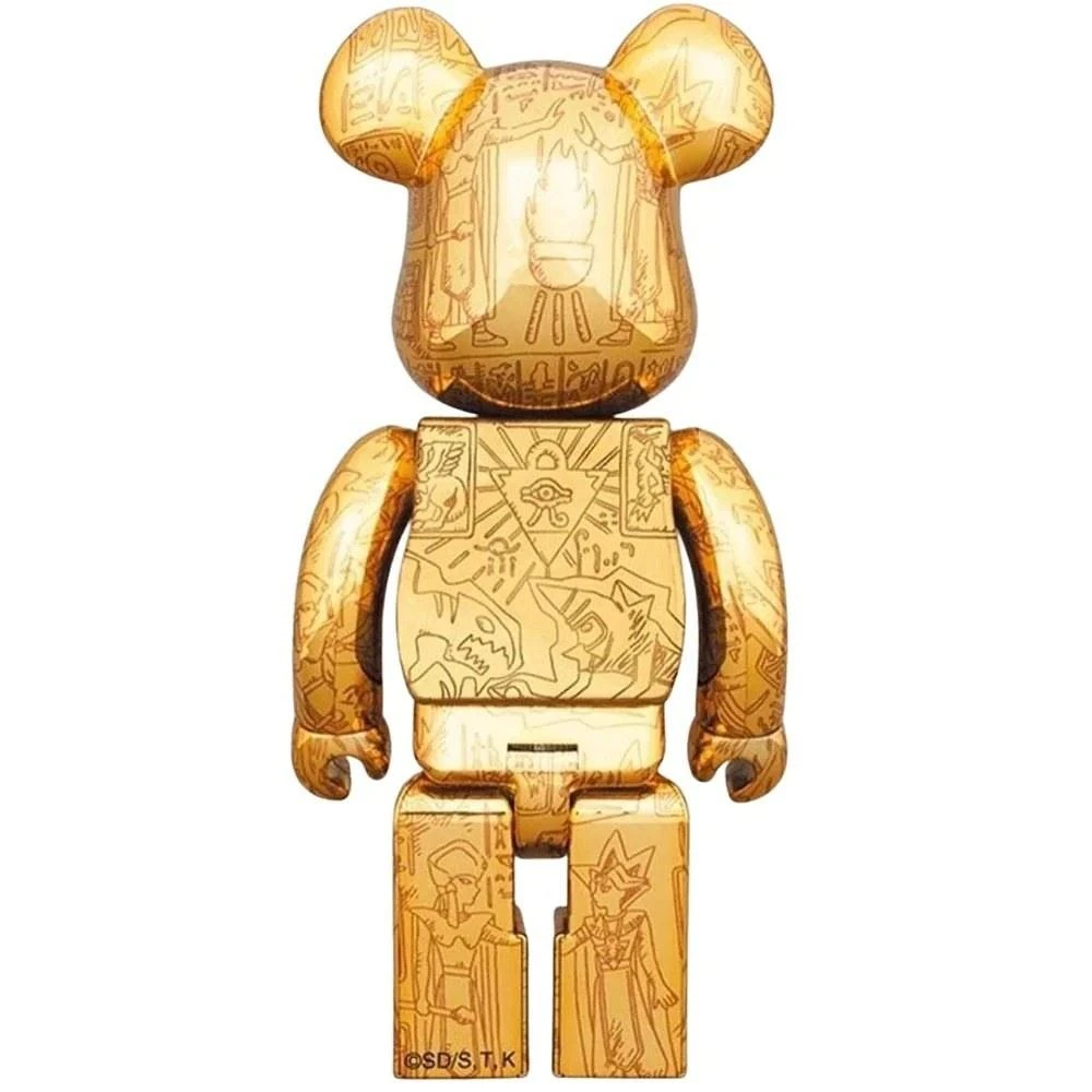 Sculpture Bearbrick400+1000% Set - Yu-Gi-Oh! Millennium Puzzle - Light Ed. 2 Sculpture Bearbrick400+1000% Set - Yu-Gi-Oh! Millennium Puzzle - Light Ed. – Image 2
