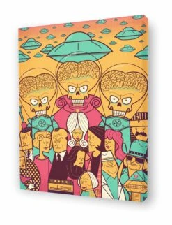 Tableau Mars Attack Par Ale Giorgini