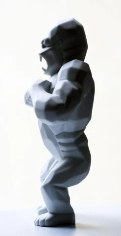 Wild Kong Porcelain By Richard Orlinski -Artistes Promos Magasin Wild Kong Porcelain by Richard Orlinski ArtAndToys 4885