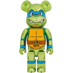 Sculpture 1000% Bearbrick - Leonardo Chrome